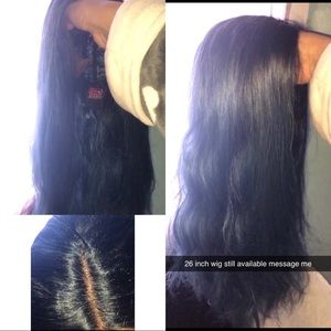 Lace front wig